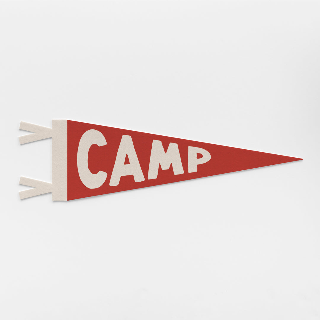 Bold Camp Felt Pennant