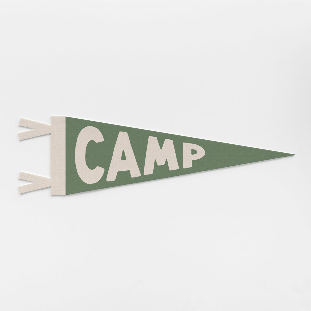 Boho Camp Felt Pennant