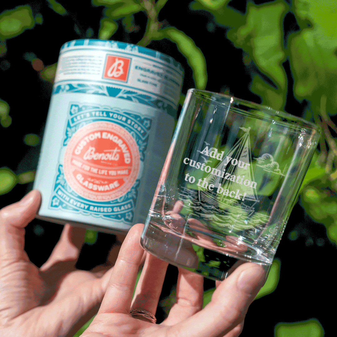 Sailboat Scene Glasses