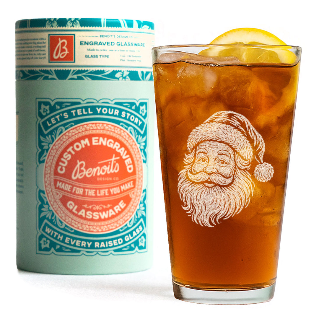 Vintage Santa Face Glasses
