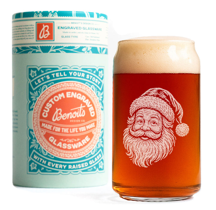 Vintage Santa Face Glasses