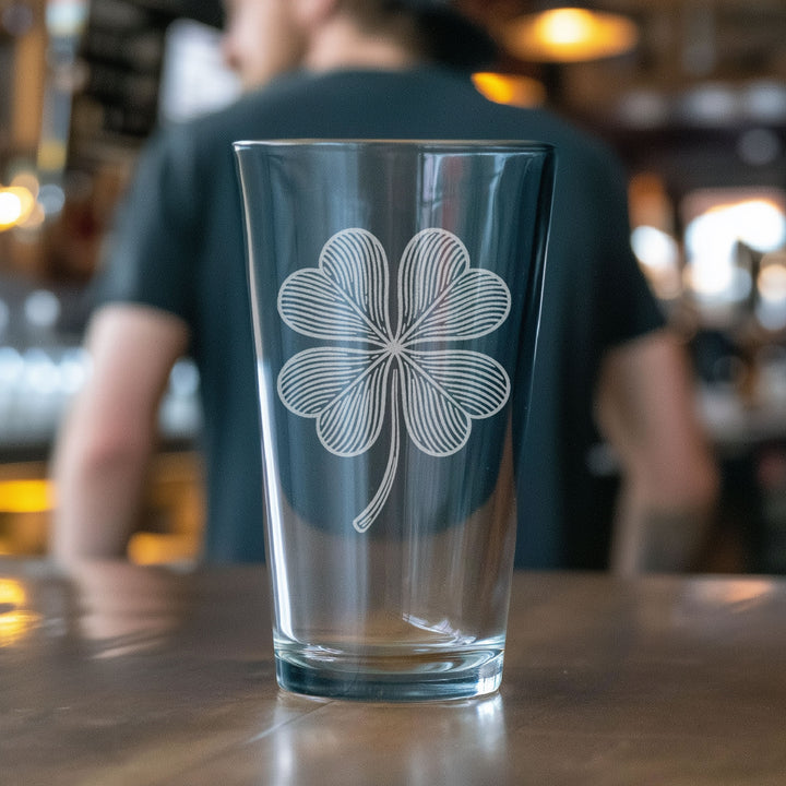 Four Leaf Clover Glasses