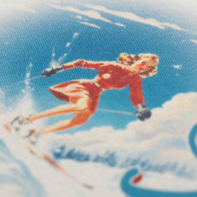 Ski Ya Later Felt Pennant