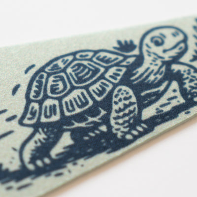 Slow and Steady Felt Pennant