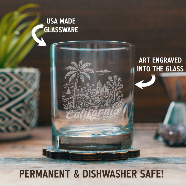Southern California State Glasses