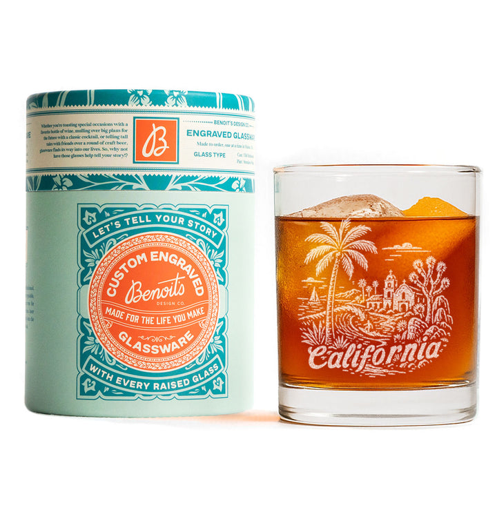 Southern California State Glasses