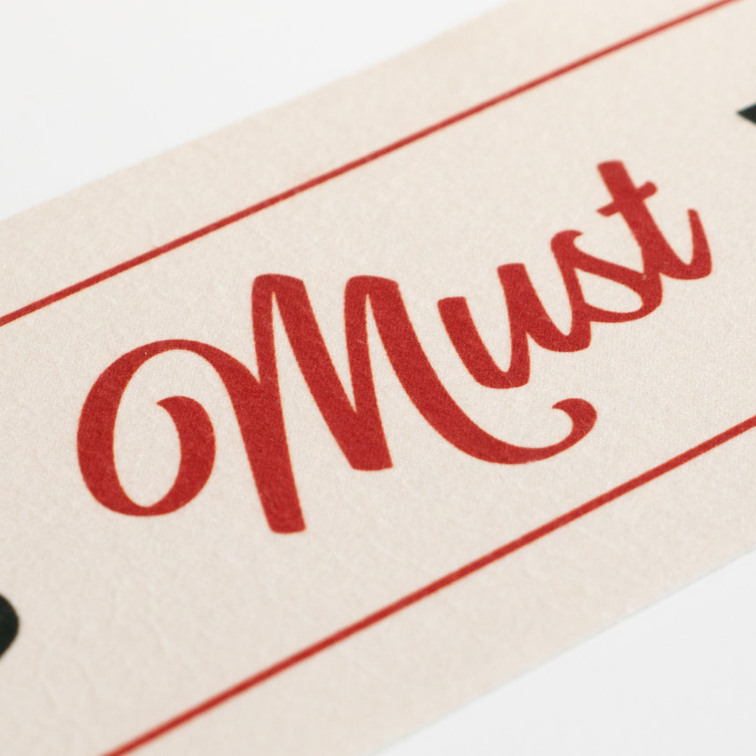 This Must Be The Place Felt Sign Banner