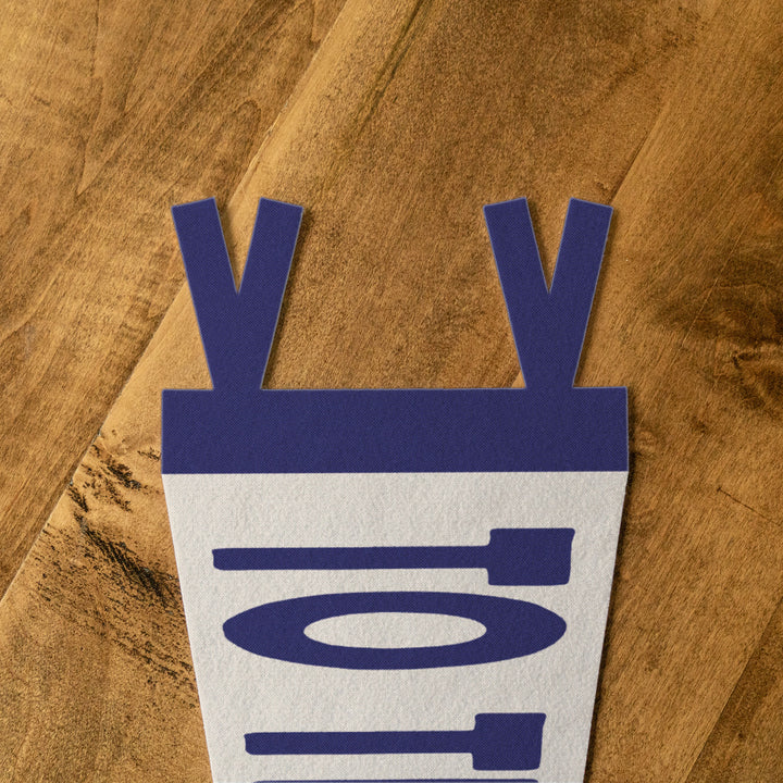 To The Moon Felt Pennant
