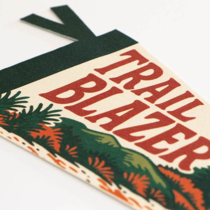 Trail Blazer Felt Pennant