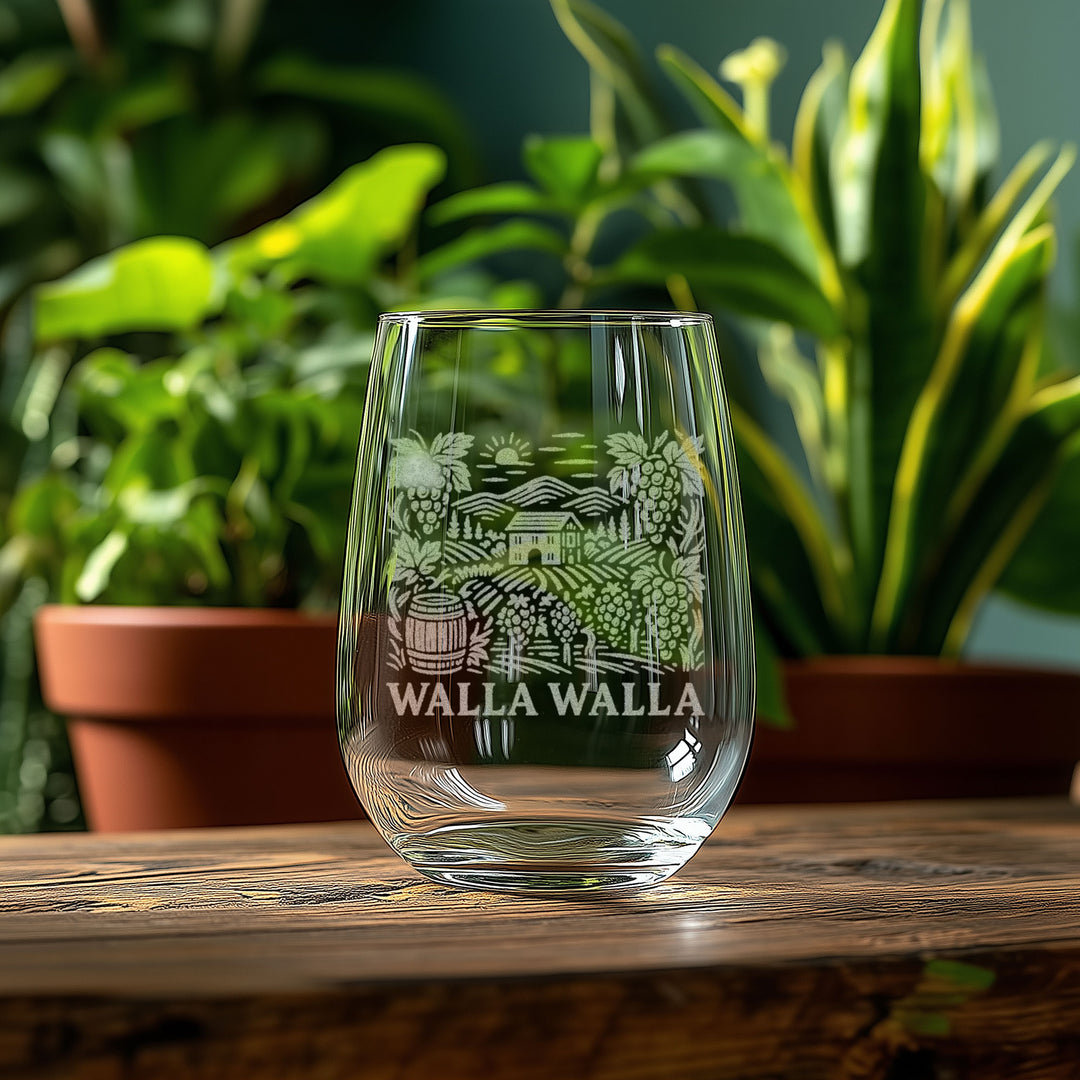 Walla Walla Washington Glasses