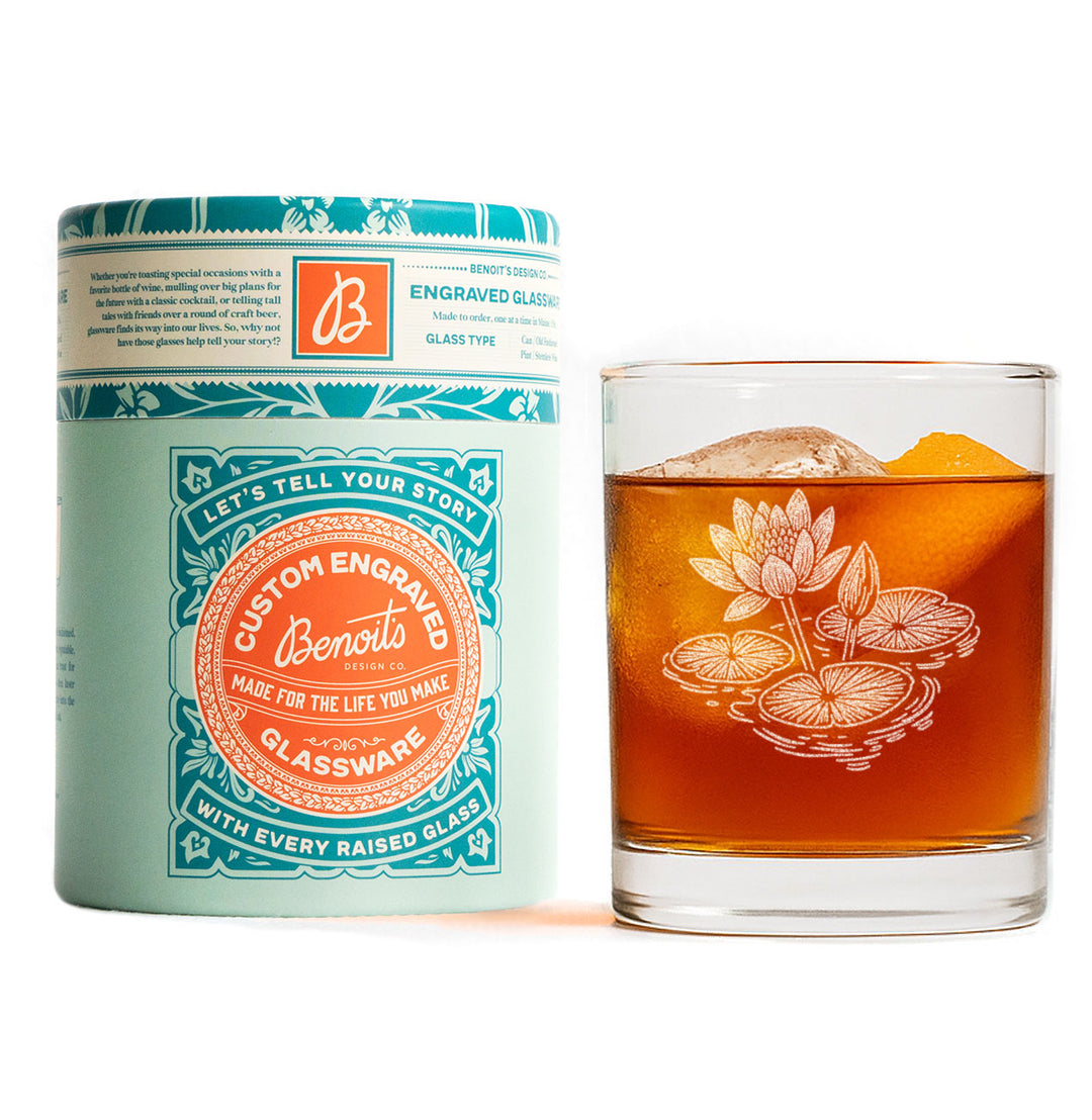 Water Lily Glasses