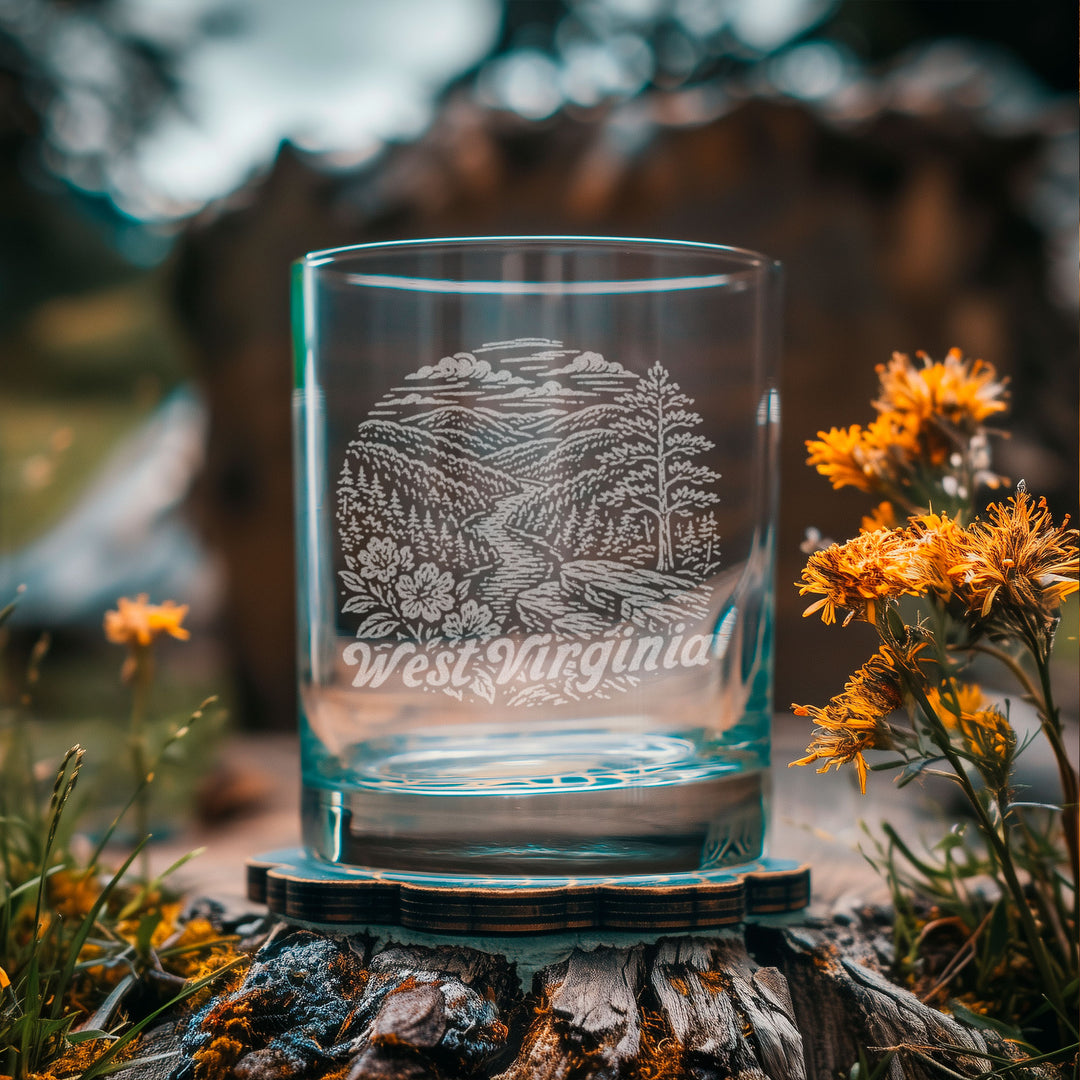 West Virginia State Glasses