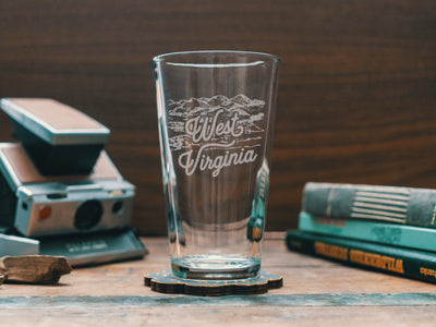 West Virginia State Glassware