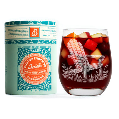 Adirondack Chair Glasses