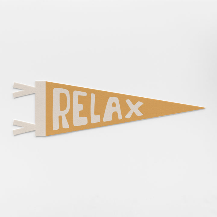 Relax Felt Pennant