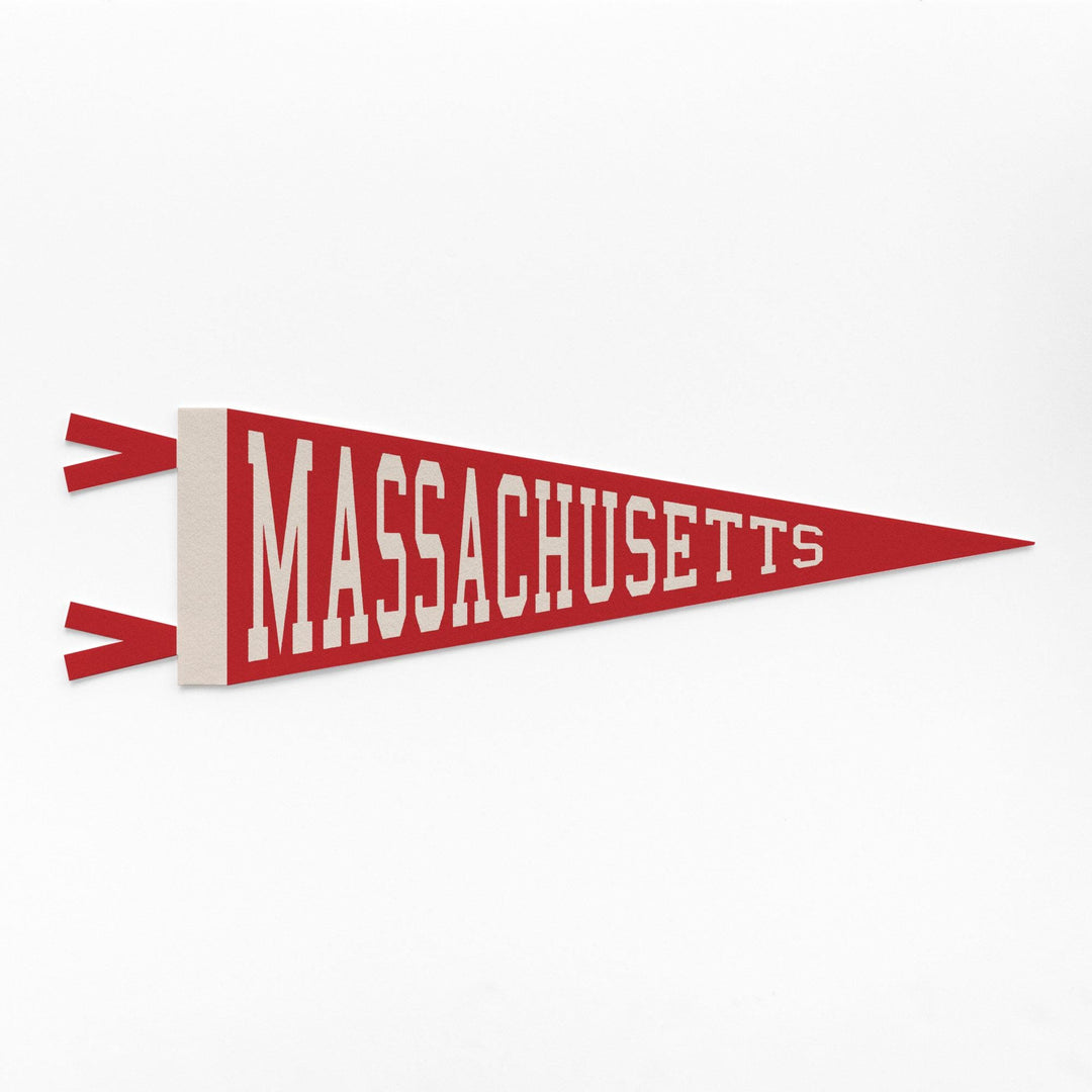 Massachusetts Varsity Felt Pennant
