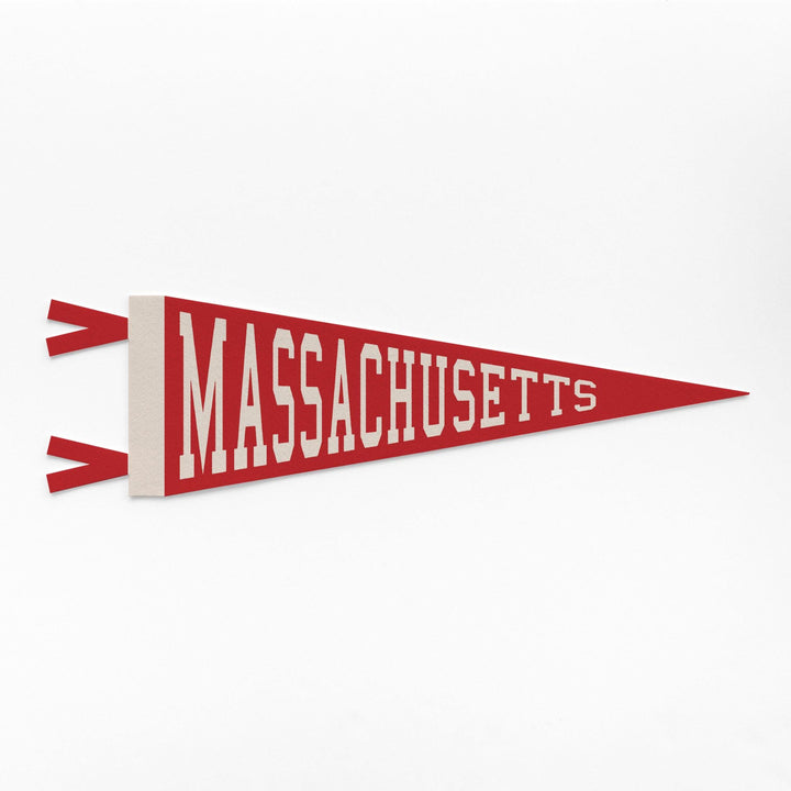 Massachusetts Varsity Felt Pennant