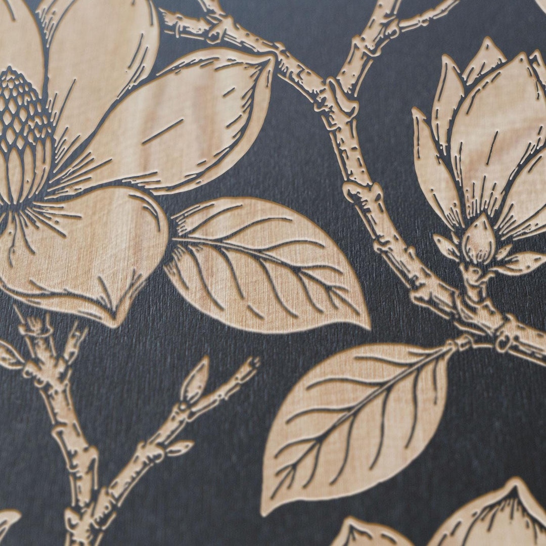 Southern Magnolia Engraved Birch Art Panel