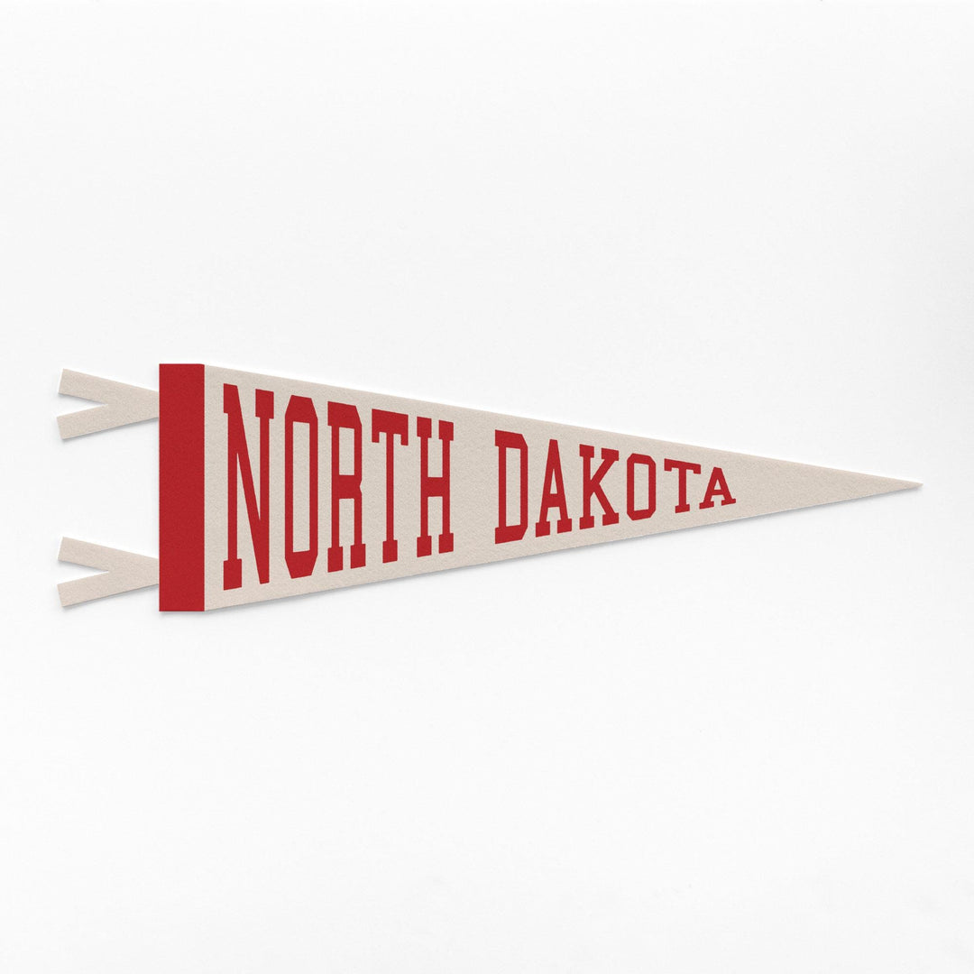 North Dakota Varsity Felt Pennant