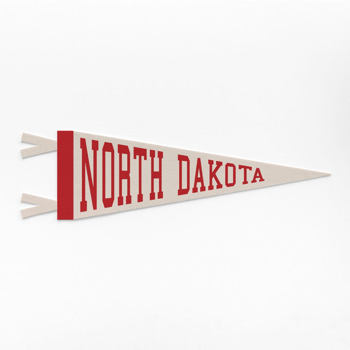 North Dakota Varsity Felt Pennant