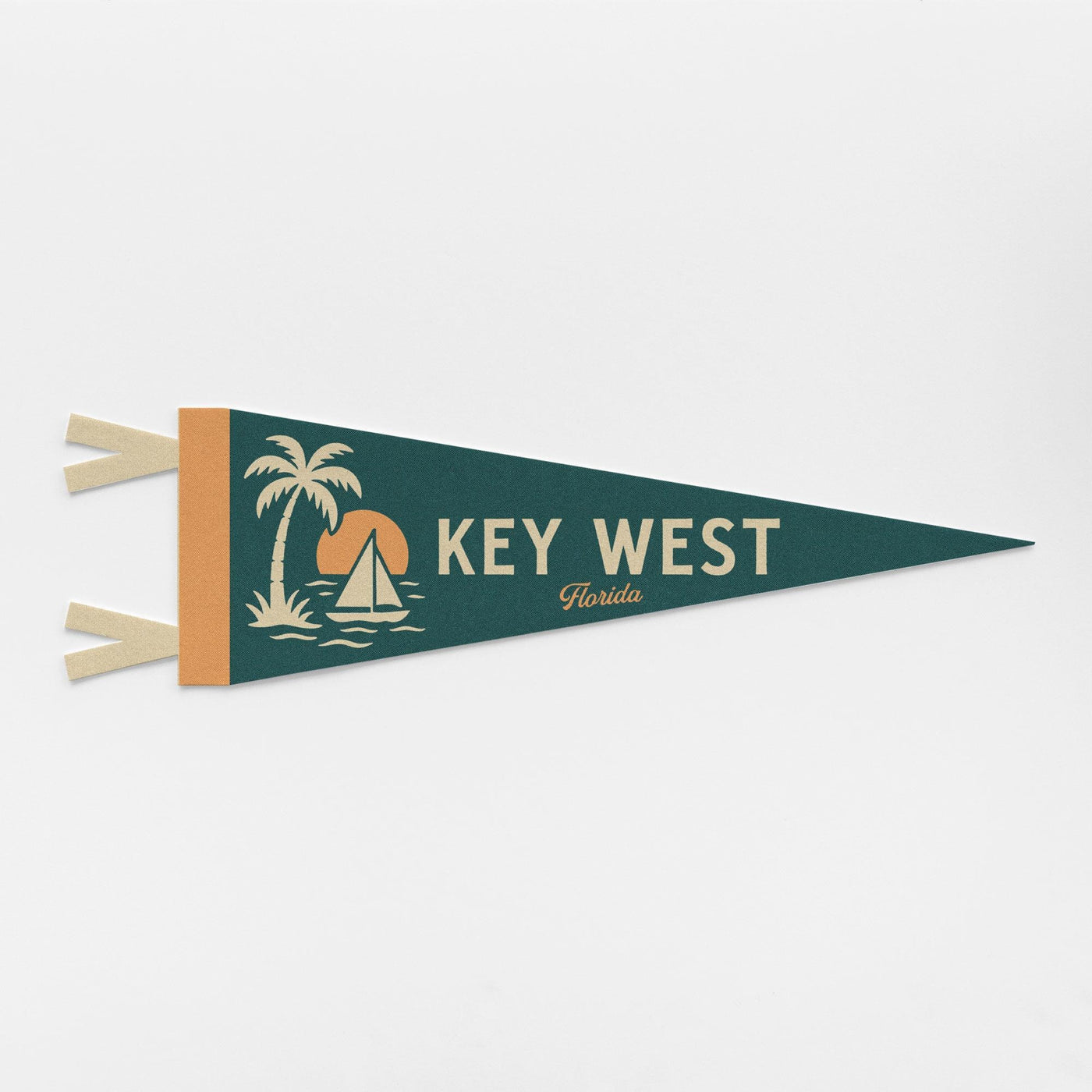 Key West Florida Felt Pennant