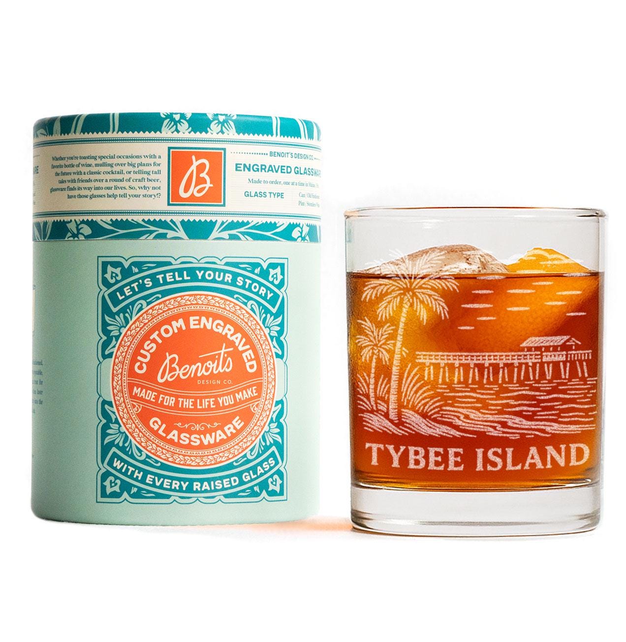 Tybee Island, Georgia Glass