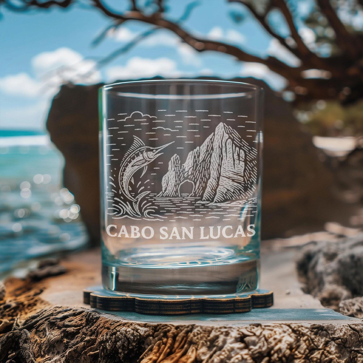 Cabo San Lucas, Mexico Glass