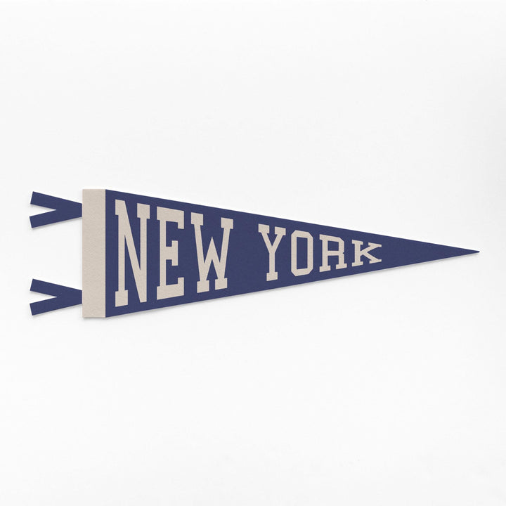 New York Varsity Felt Pennant