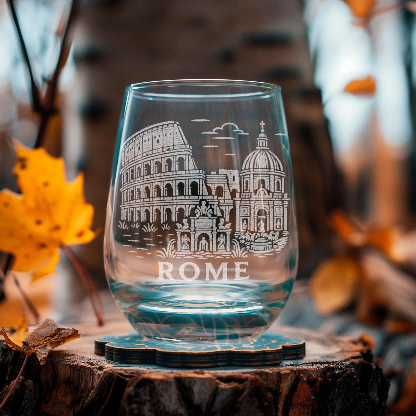 Rome Italy Glass
