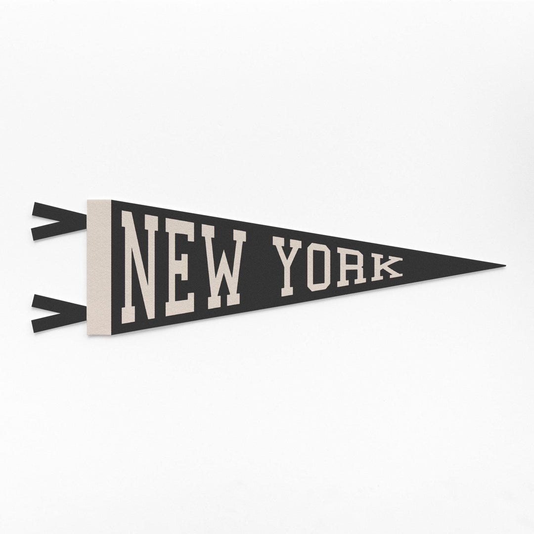 New York Varsity Felt Pennant