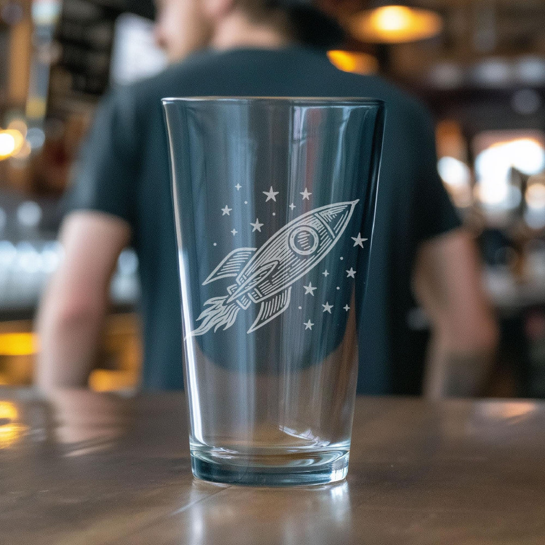 Rocket Ship Glasses