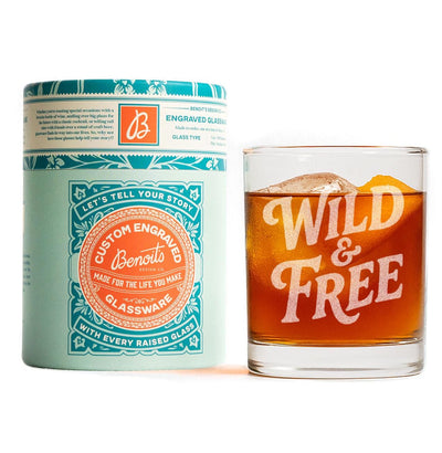Wild & Free Glass