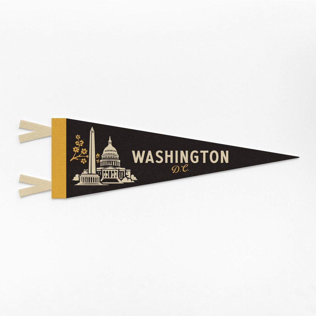 Washington DC Felt Pennant