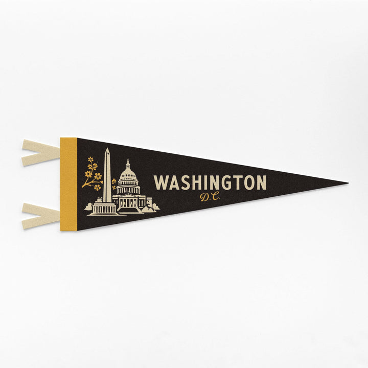 Washington DC Felt Pennant