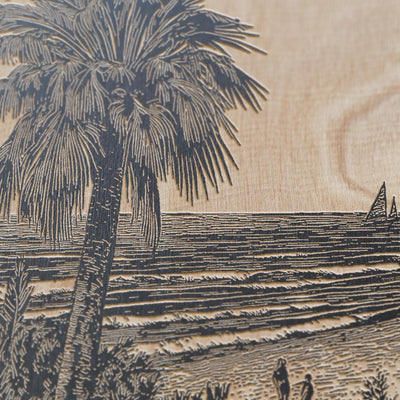 Surfing Beach Wall Art