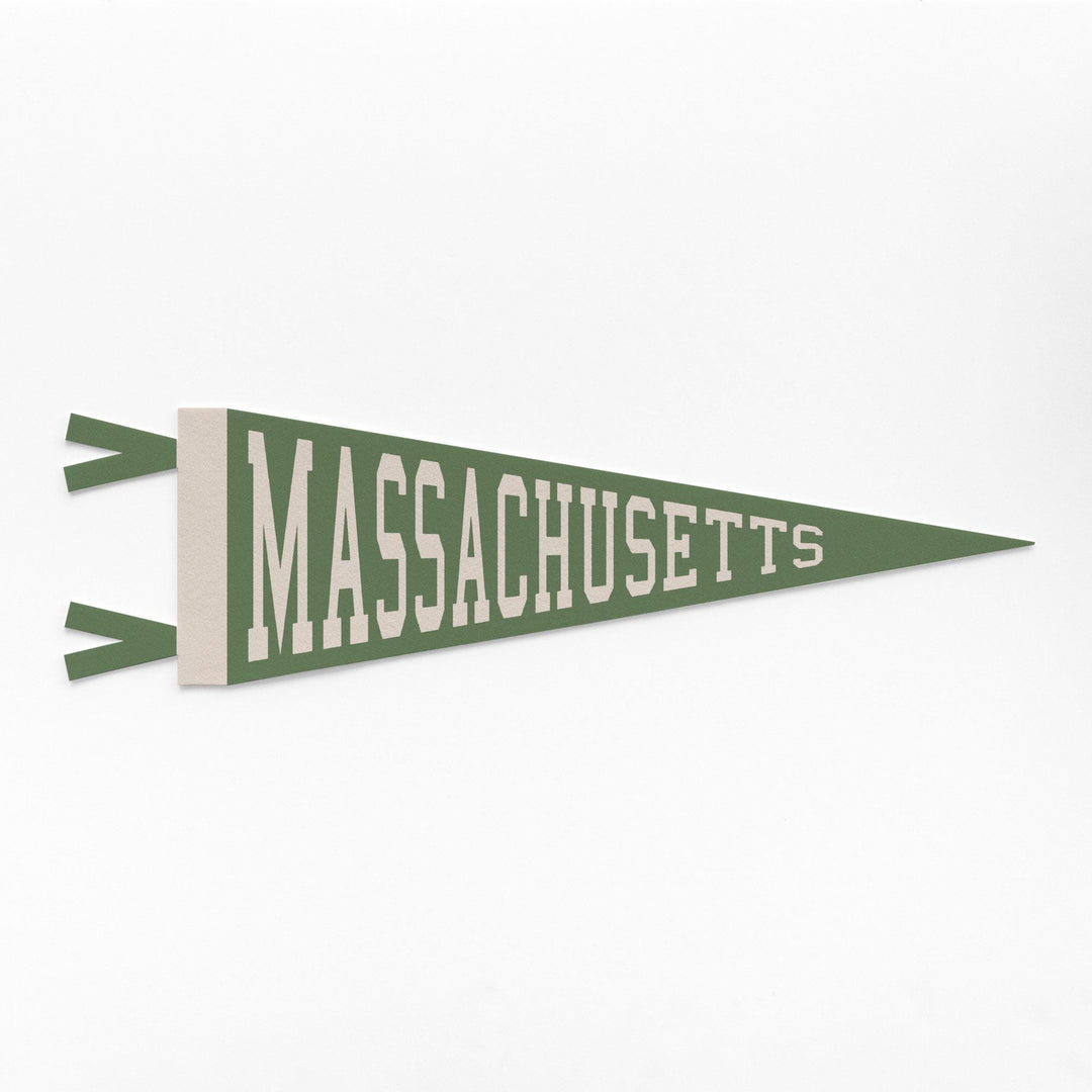 Massachusetts Varsity Felt Pennant