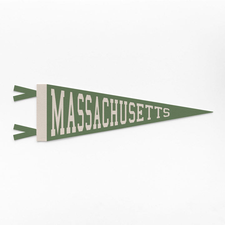Massachusetts Varsity Felt Pennant