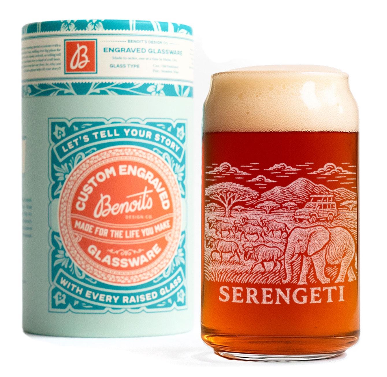 Serengeti Tanzania Glass