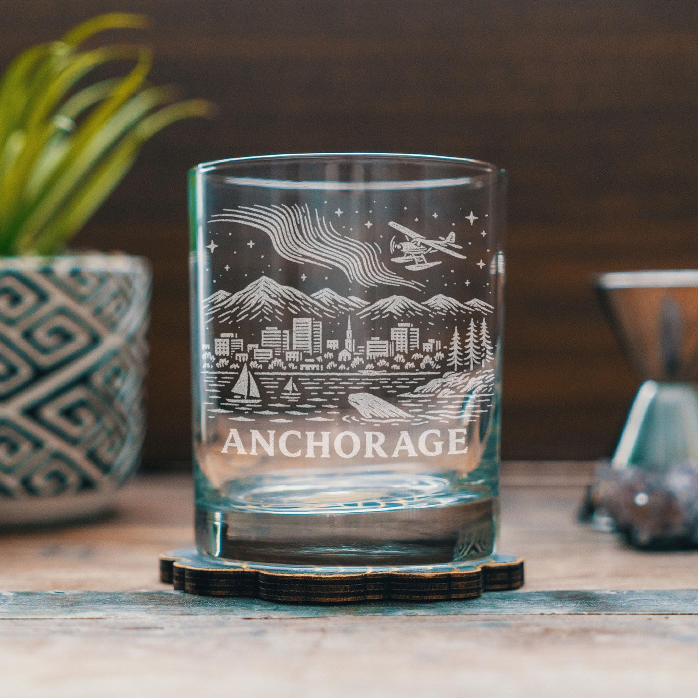 Anchorage, Alaska Glass