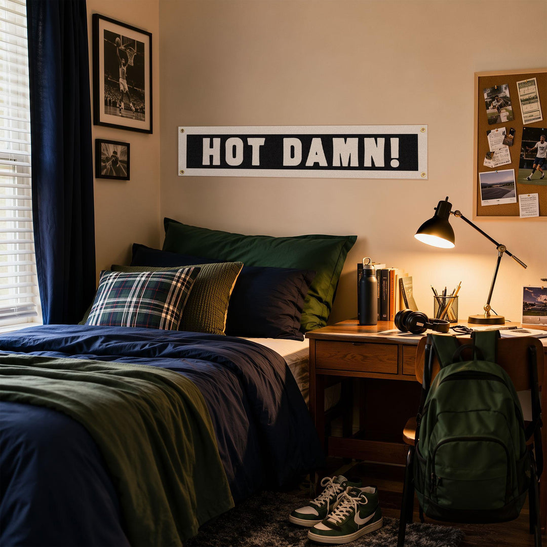 Hot Damn! Felt Banner