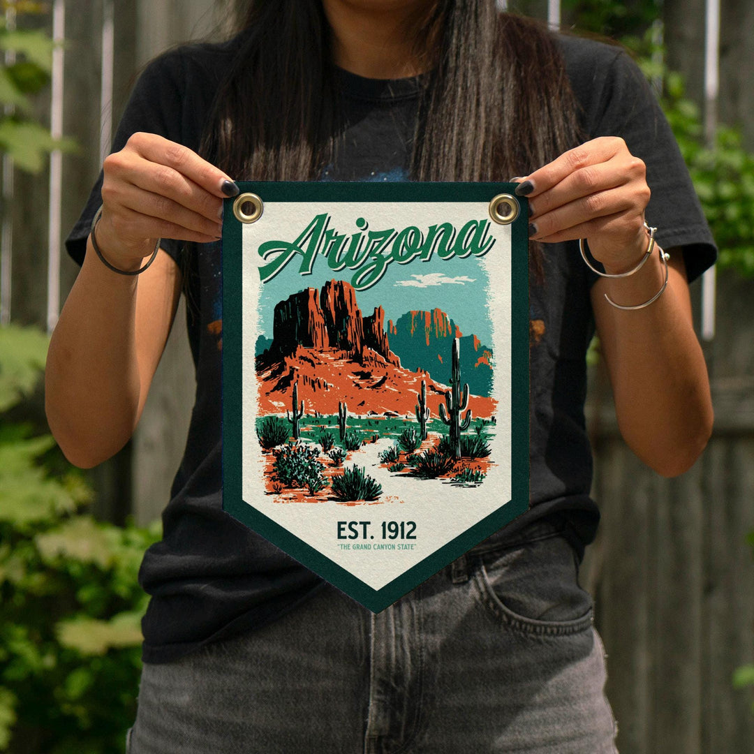 Arizona Felt Camp Flag