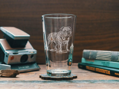 Bulldog Dog Glasses