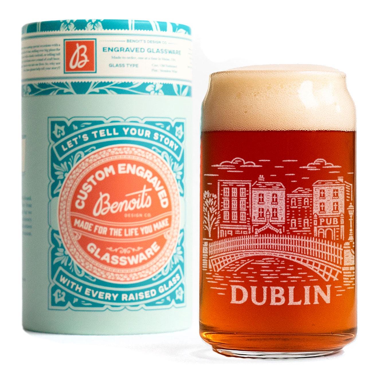 Dublin Ireland Glass