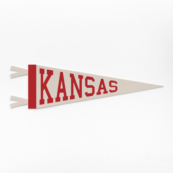 Kansas Varsity Felt Pennant