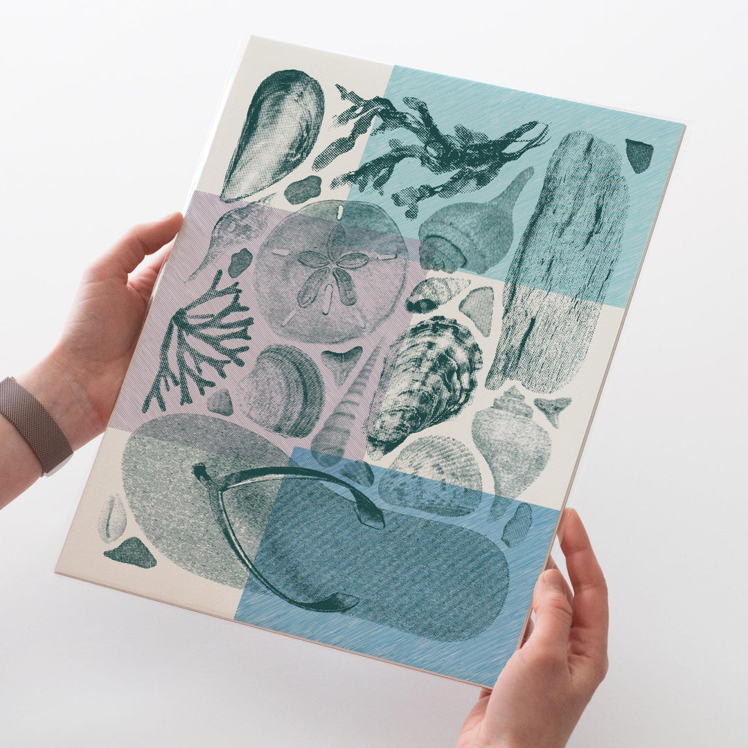 Coastal Flatlay Print