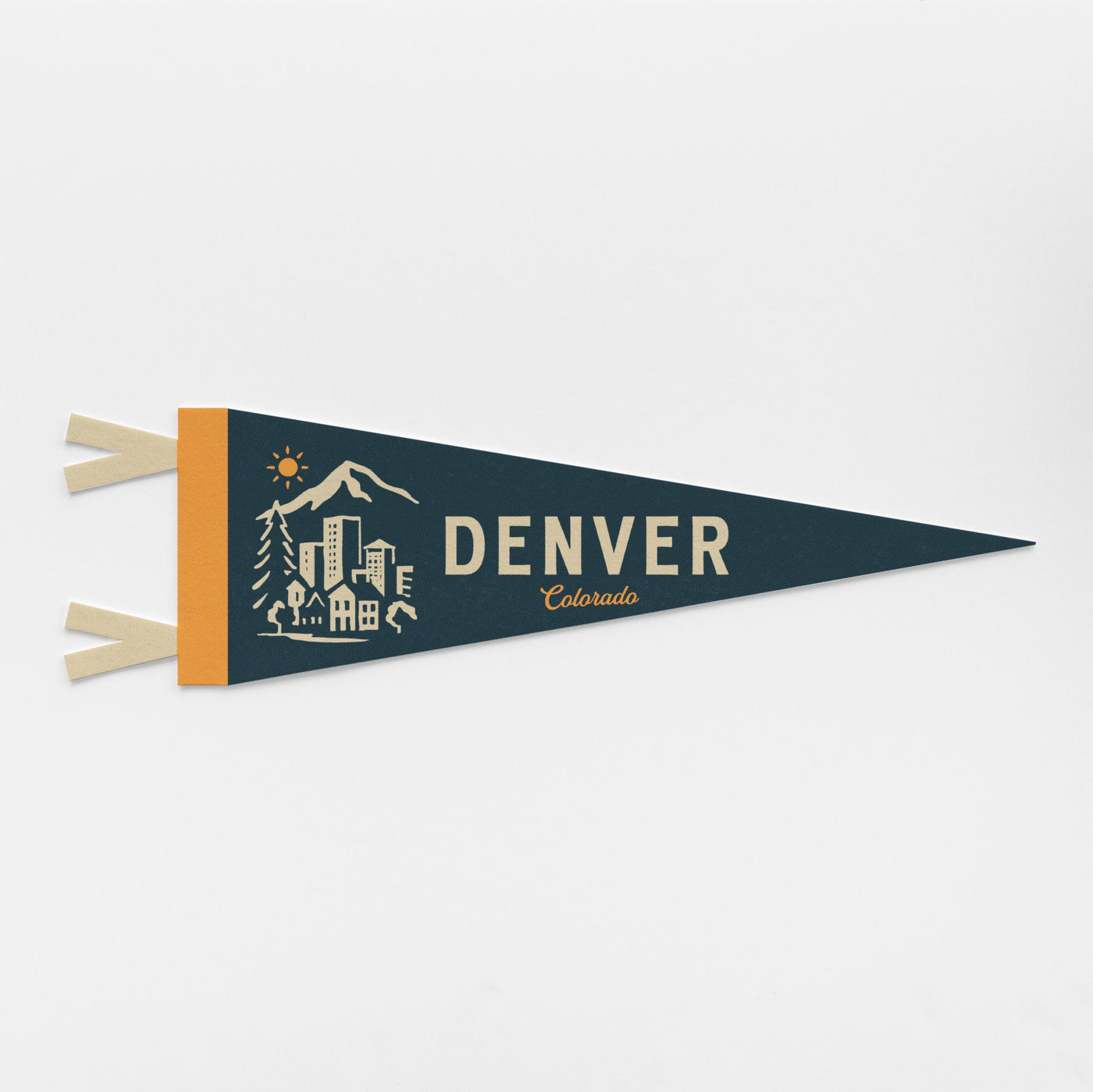 Denver Colorado Felt Pennant