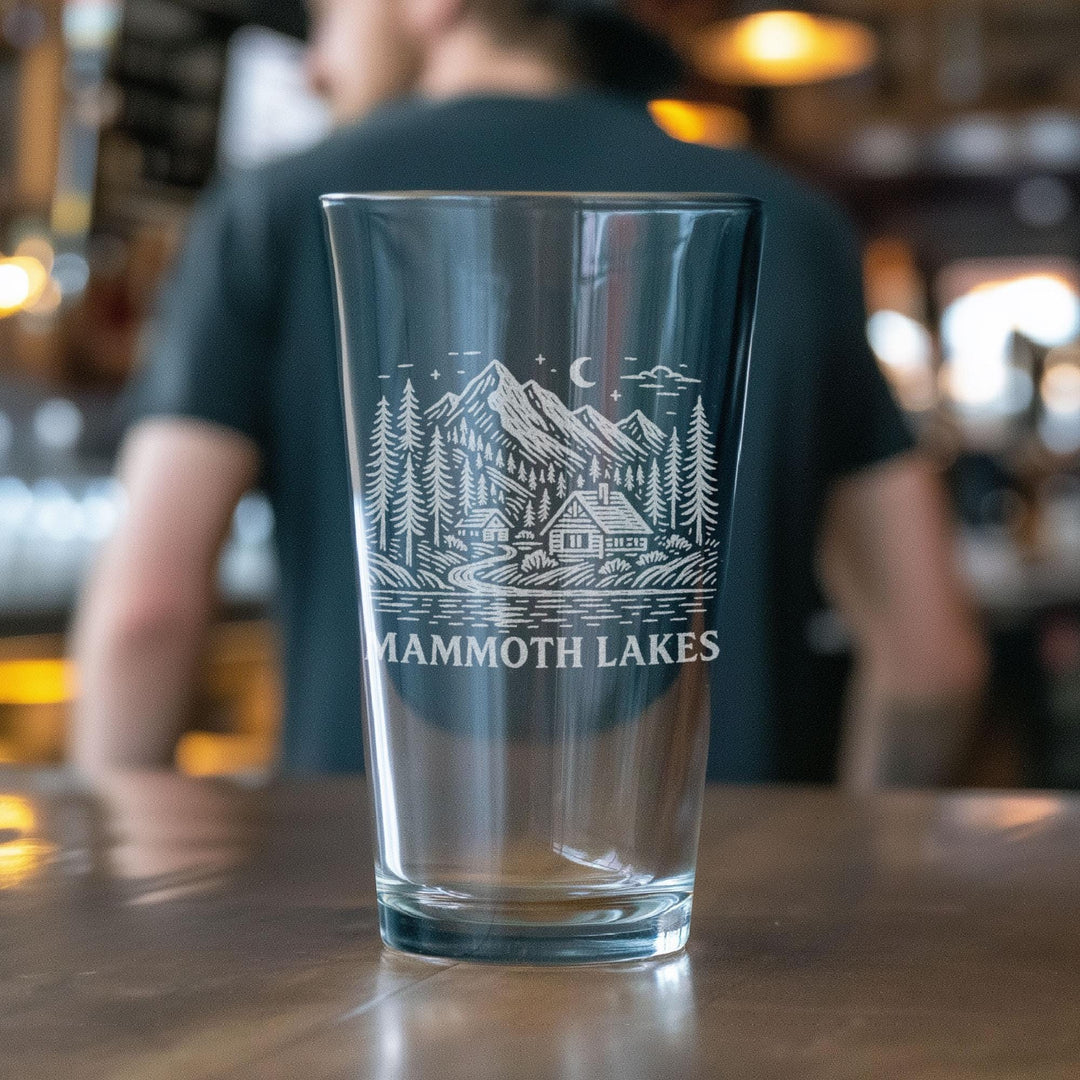 Mammoth Lakes California Glasses