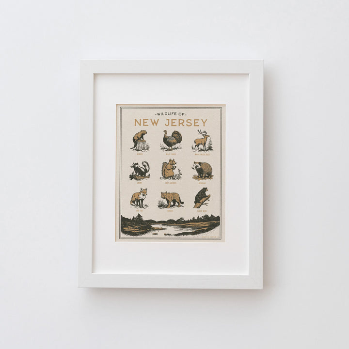 New Jersey Wildlife Print