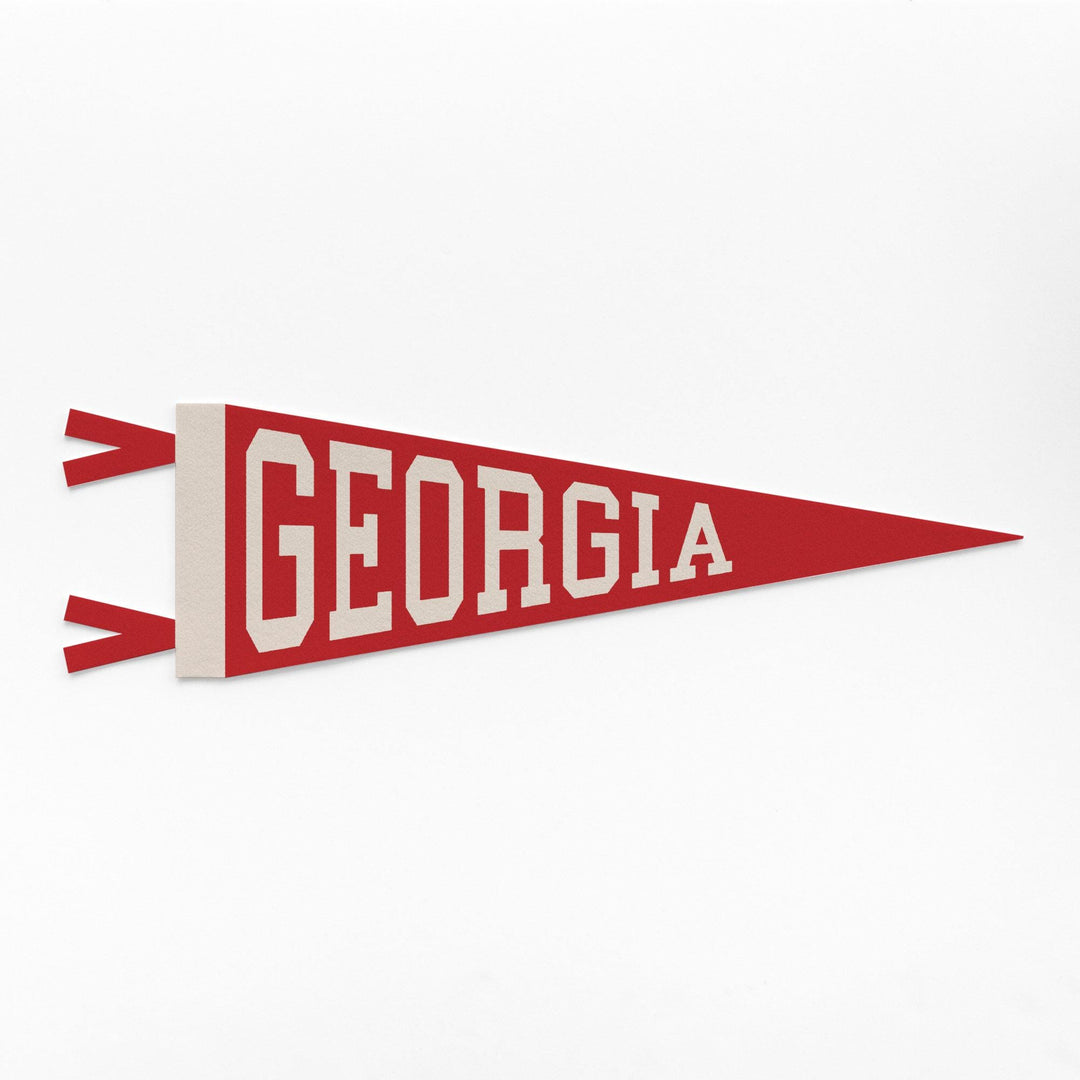 Georgia Varsity Felt Pennant