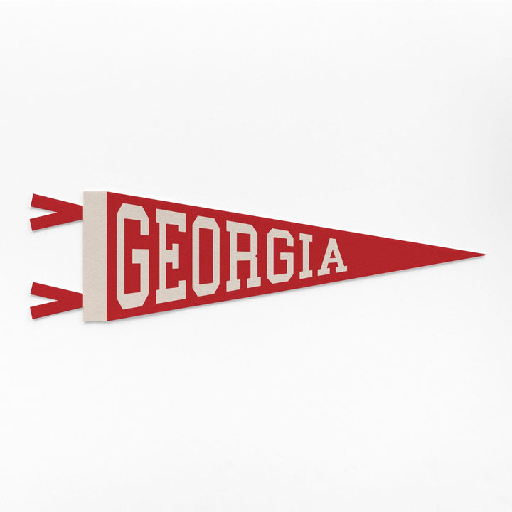 Georgia Varsity Felt Pennant